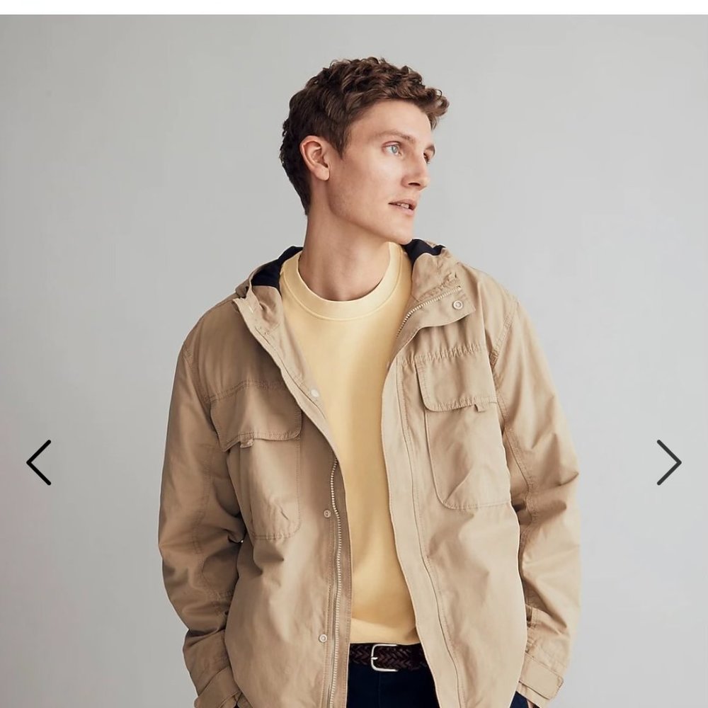 Madewell Hooded Utility Jacket - NEW W/ TAGS